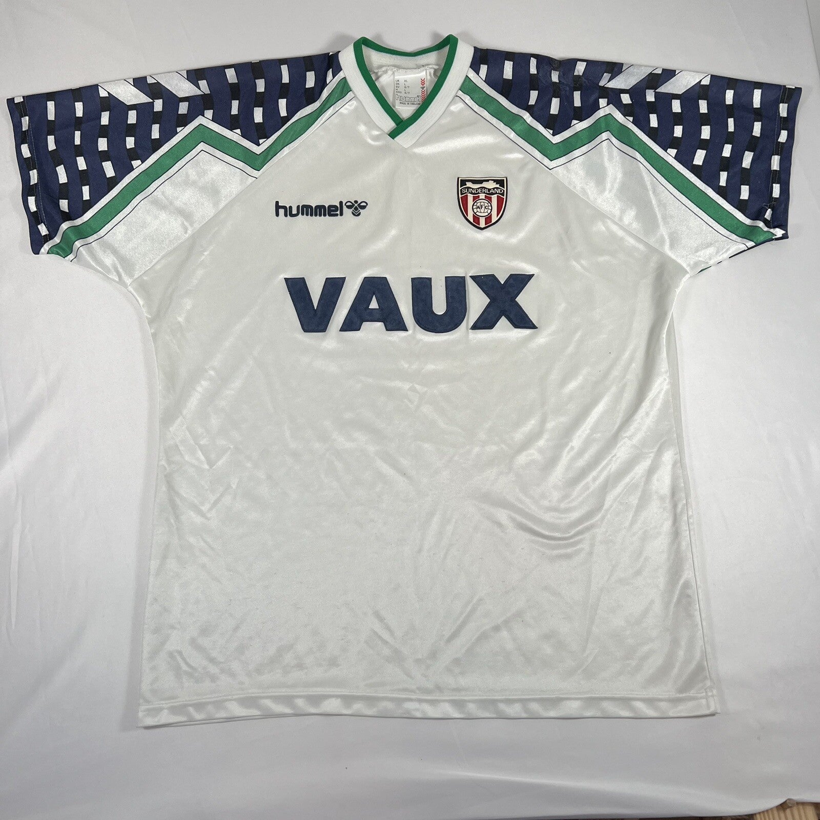sunderland 1991 1992 1993 away football shirt xl2