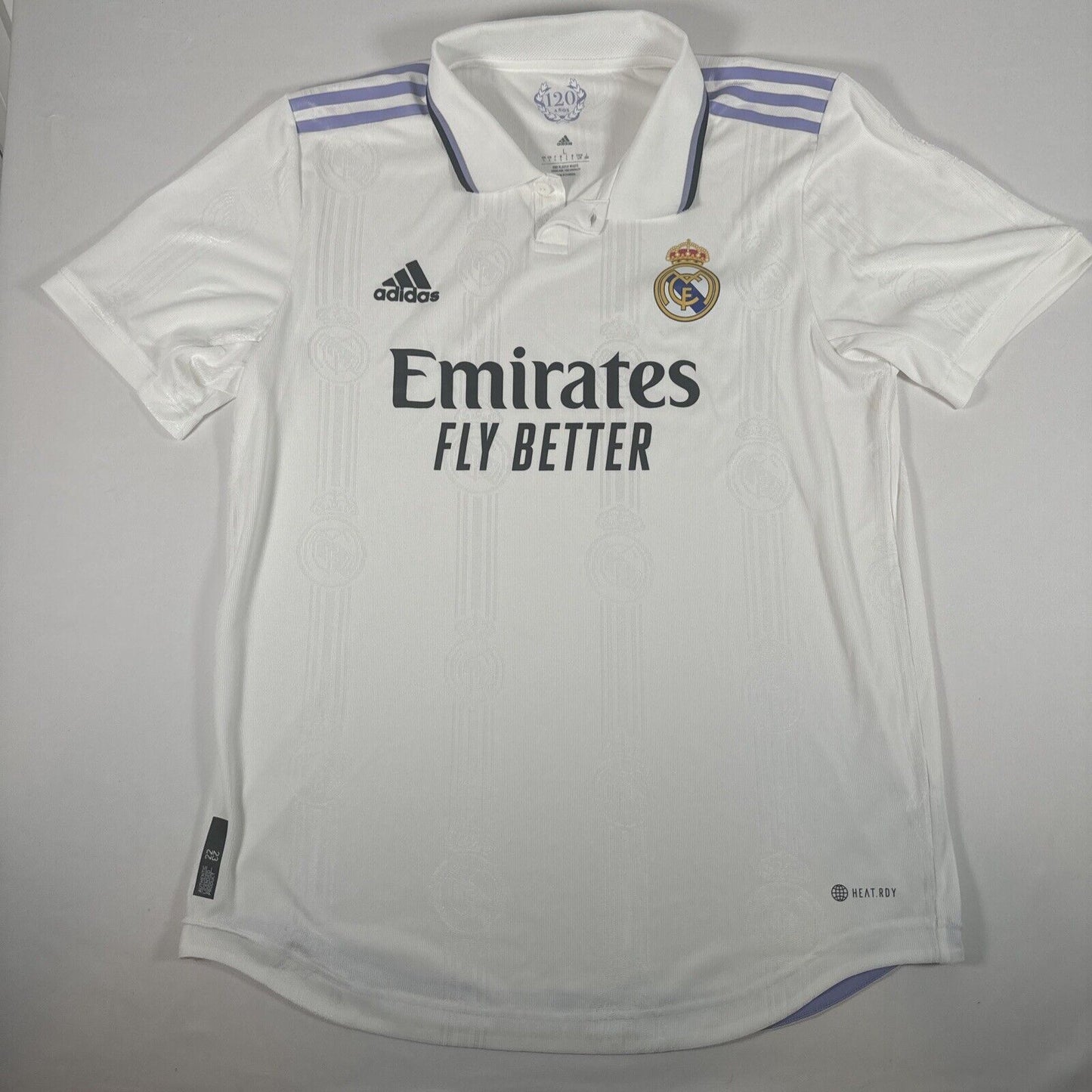 Real Madrid 2022/2023 Home Football Shirt  HEAT RDY Large