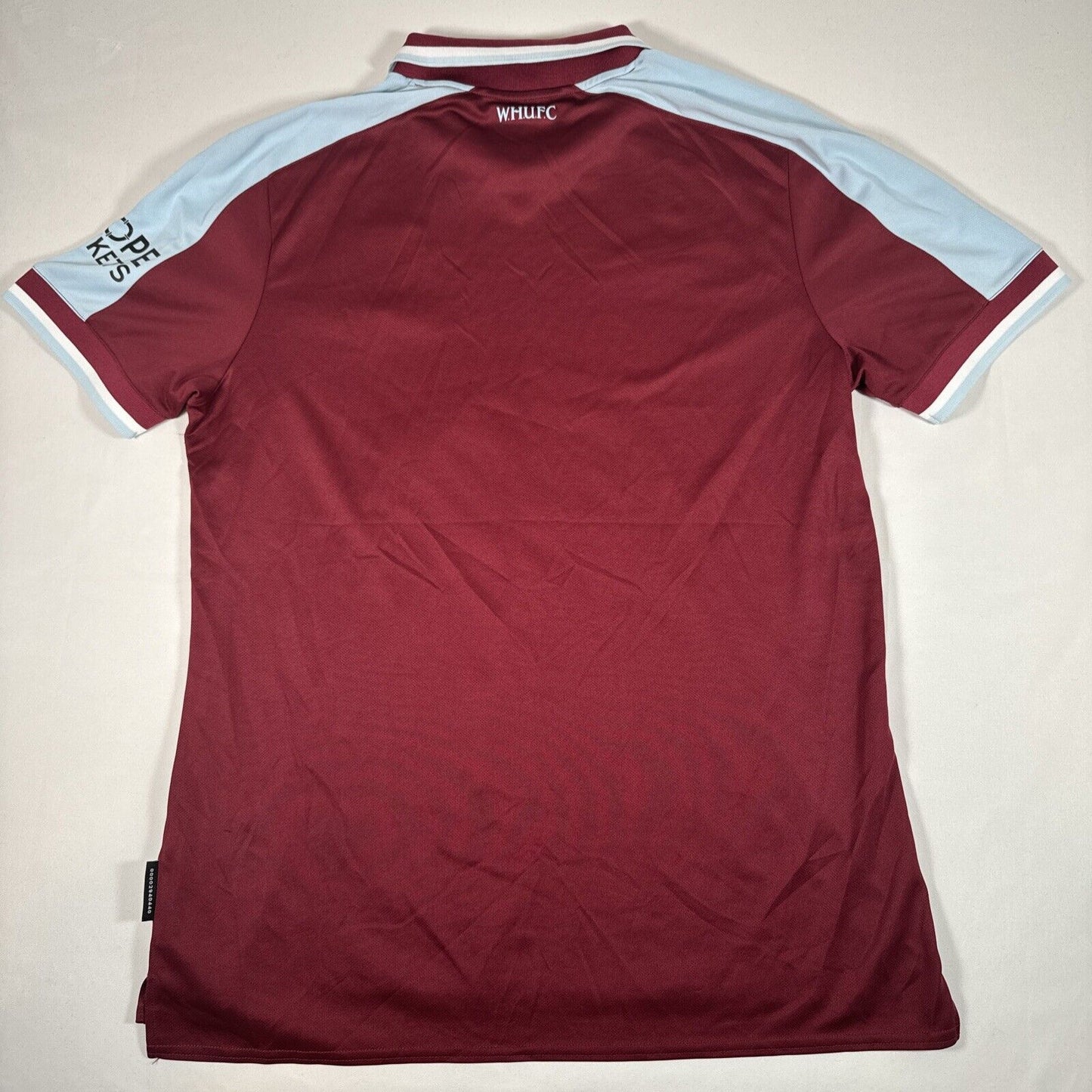 west ham united 2021 2022 home football shirt men s xl 13