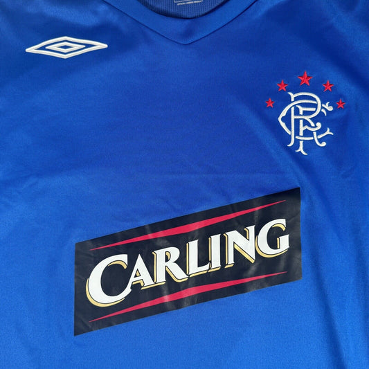 Rangers 2006/2007 Home Football Shirt  Men’s XL - Football Shirt Kingdom