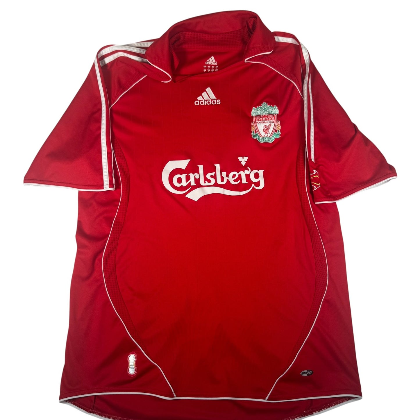 Liverpool 2006/2007/2008 Home Football Shirt  Large