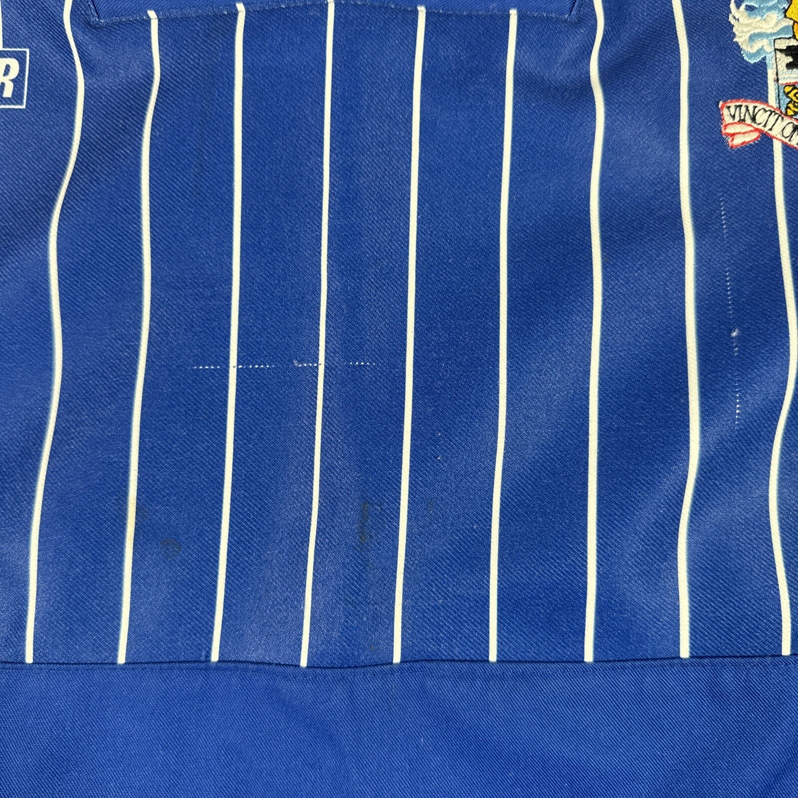 bury 1992 1993 1994 1995 drill training matchwinner football jacket large6