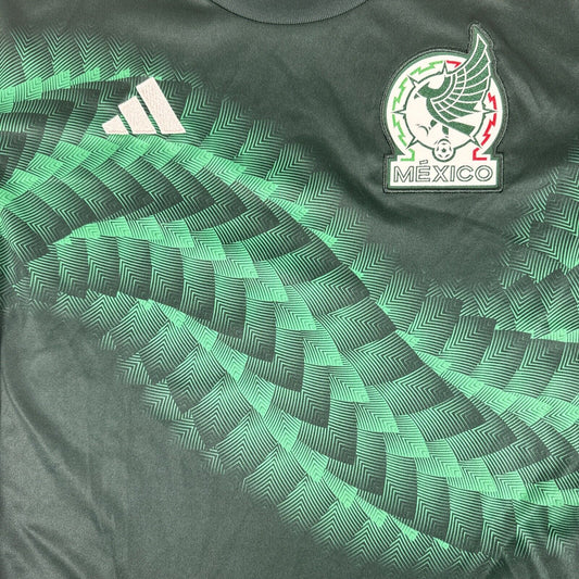 Mexico 2022/2023/2024 Pre Match Training Football Shirt  Large - Football Shirt Kingdom