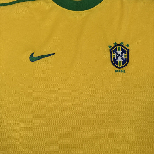 Brazil 1998/1999/2000 Home Football Shirt   XL