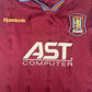 Aston Villa 1995/1996/1997 Home Football Shirt  Large