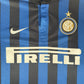 Inter Milan 2011/2012 Home Long Sleeve Football Shirt  XL