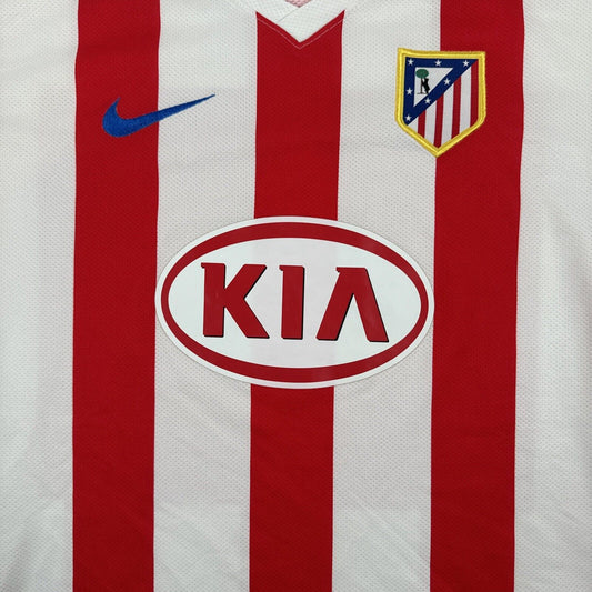 Atletico Madrid 2010/2011 Home Football Shirt Boys XL - Football Shirt Kingdom
