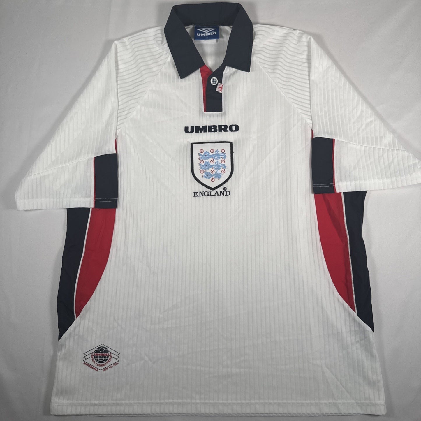 england 1998 1999 2000 home football shirt men s xxl 2xl2