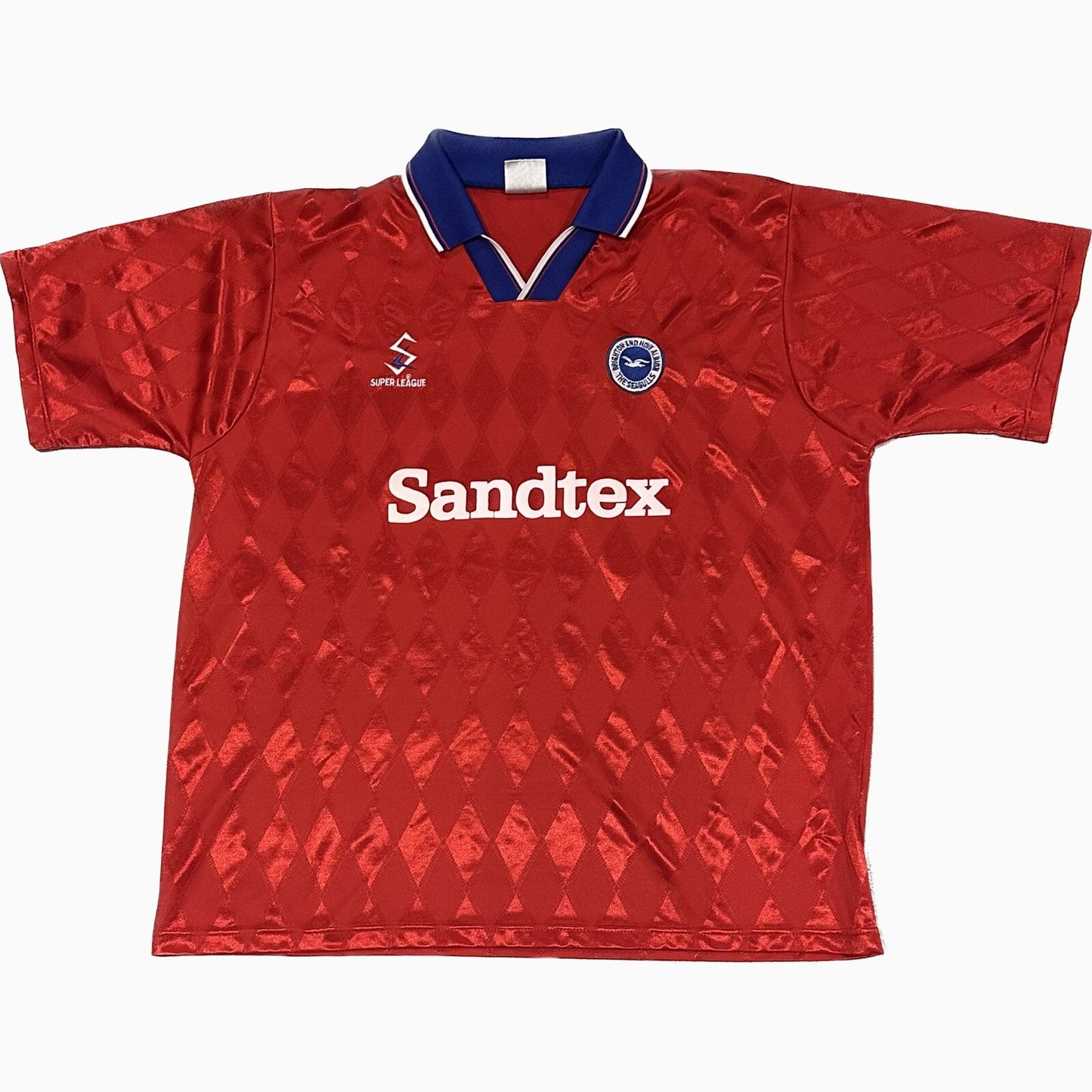 brighton 1997 1998 away football shirt large xl2