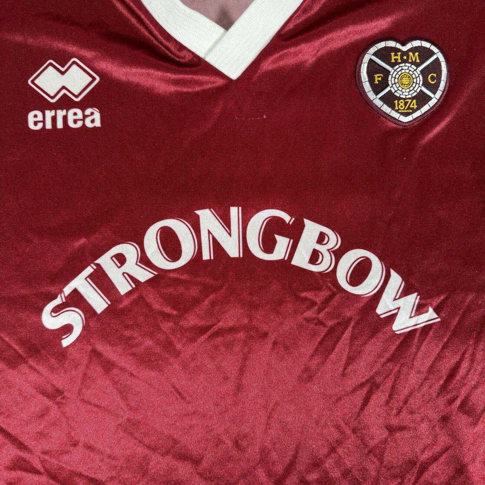 Hearts Heart Of Midlothian 2001/2002 Home Football Shirt XL / 2XL - Football Shirt Kingdom