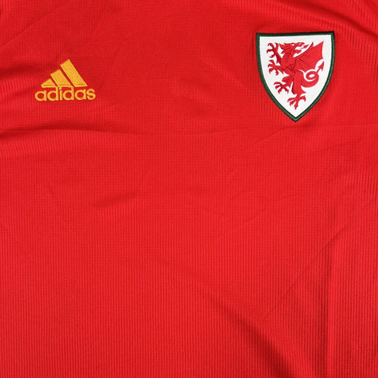 Wales 2020/2021/2022 Home Football Shirt  Men’s Medium - Football Shirt Kingdom