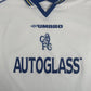 Chelsea 1998/1999/2000 Away Football Shirt Large
