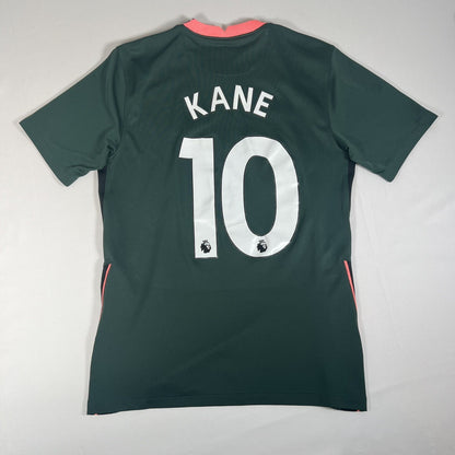 KANE 10 Tottenham 2020/2021 Away Football Shirt Small — full back view