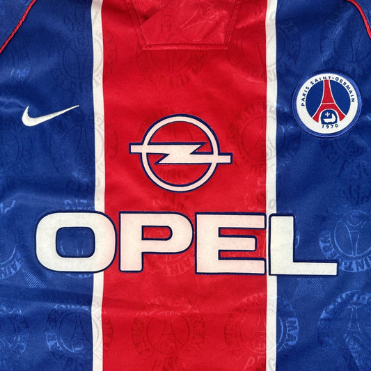 PSG Paris St Germain 1996/1997 Home Football Shirt  XL - Football Shirt Kingdom