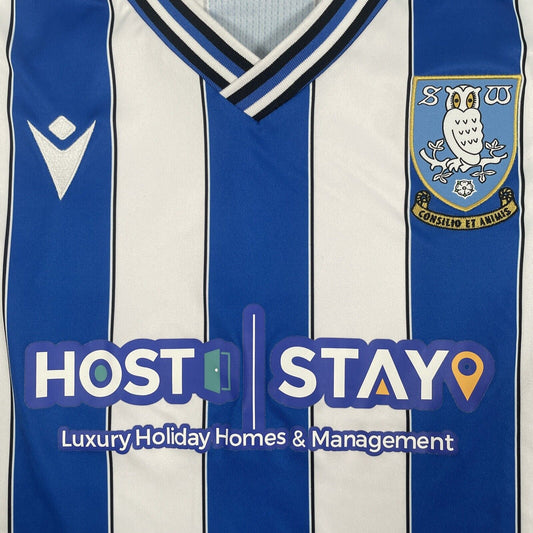 Sheffield Wednesday 2022/2023 Home Football Shirt 2XL XXL