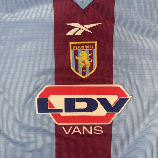 aston villa 1999 2000 home football shirt medium 11