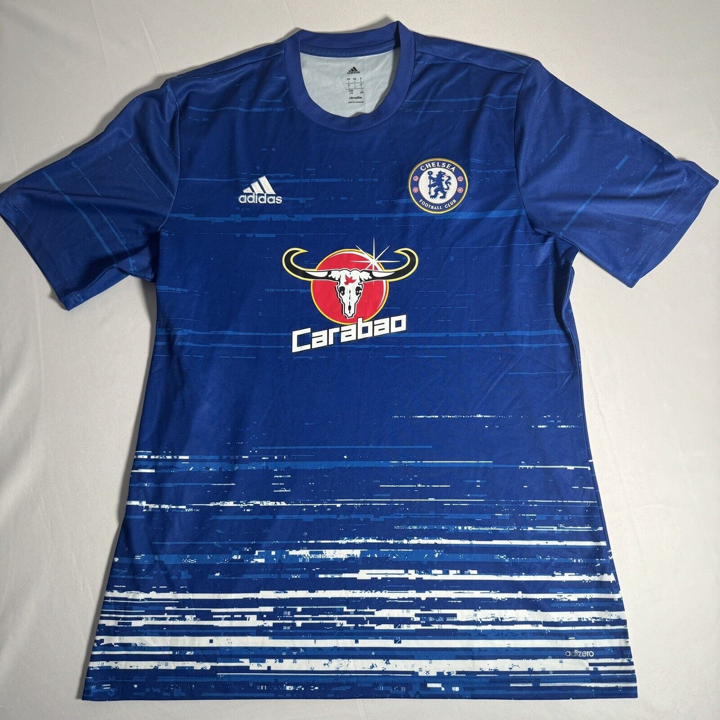 Chelsea 2016/2017 Prematch Training Football Shirt  Large