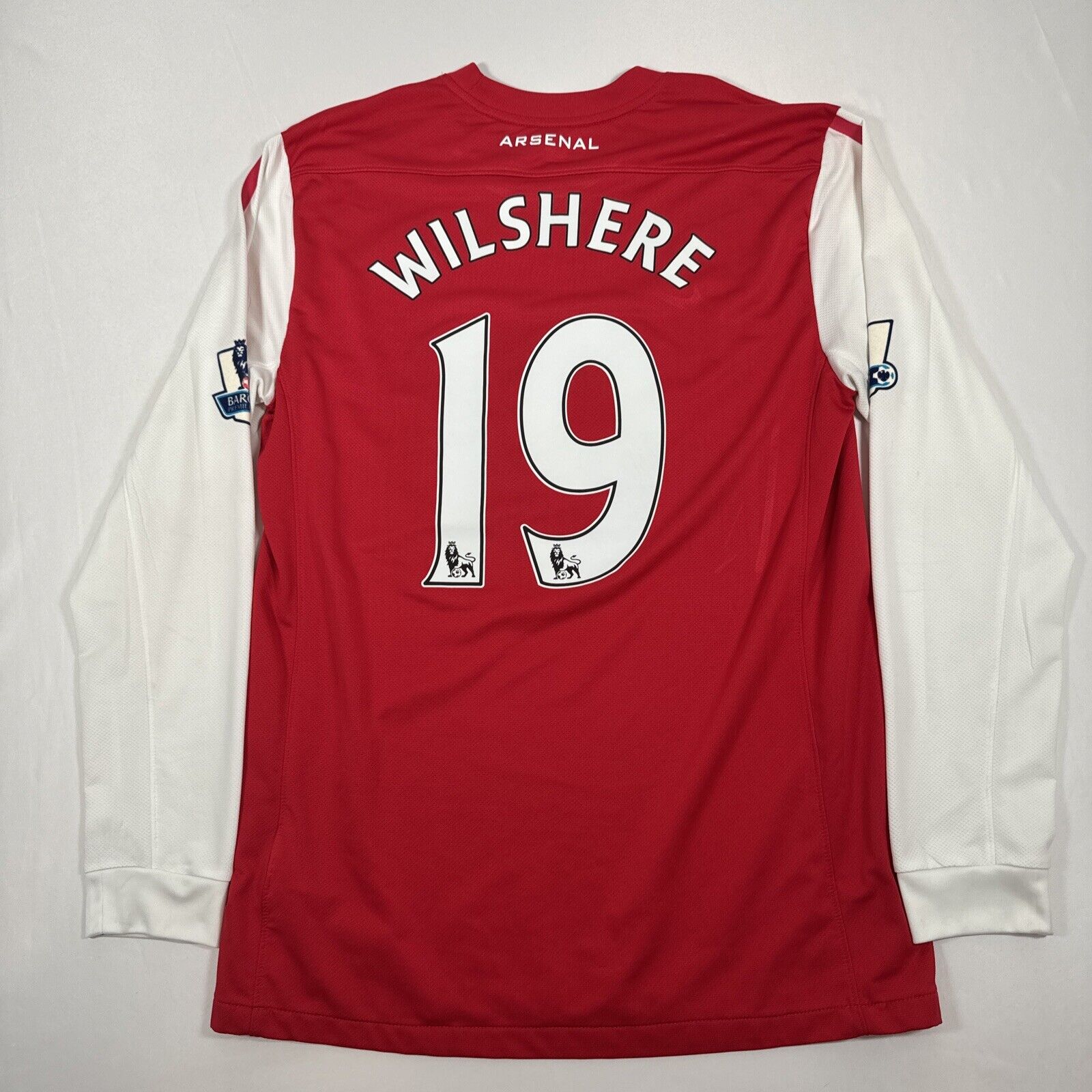 wilshere arsenal 2011 2012 home football shirt long sleeve medium3