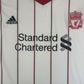Liverpool 2010/2011 Away Long Sleeve Football Shirt  3XL XXXL