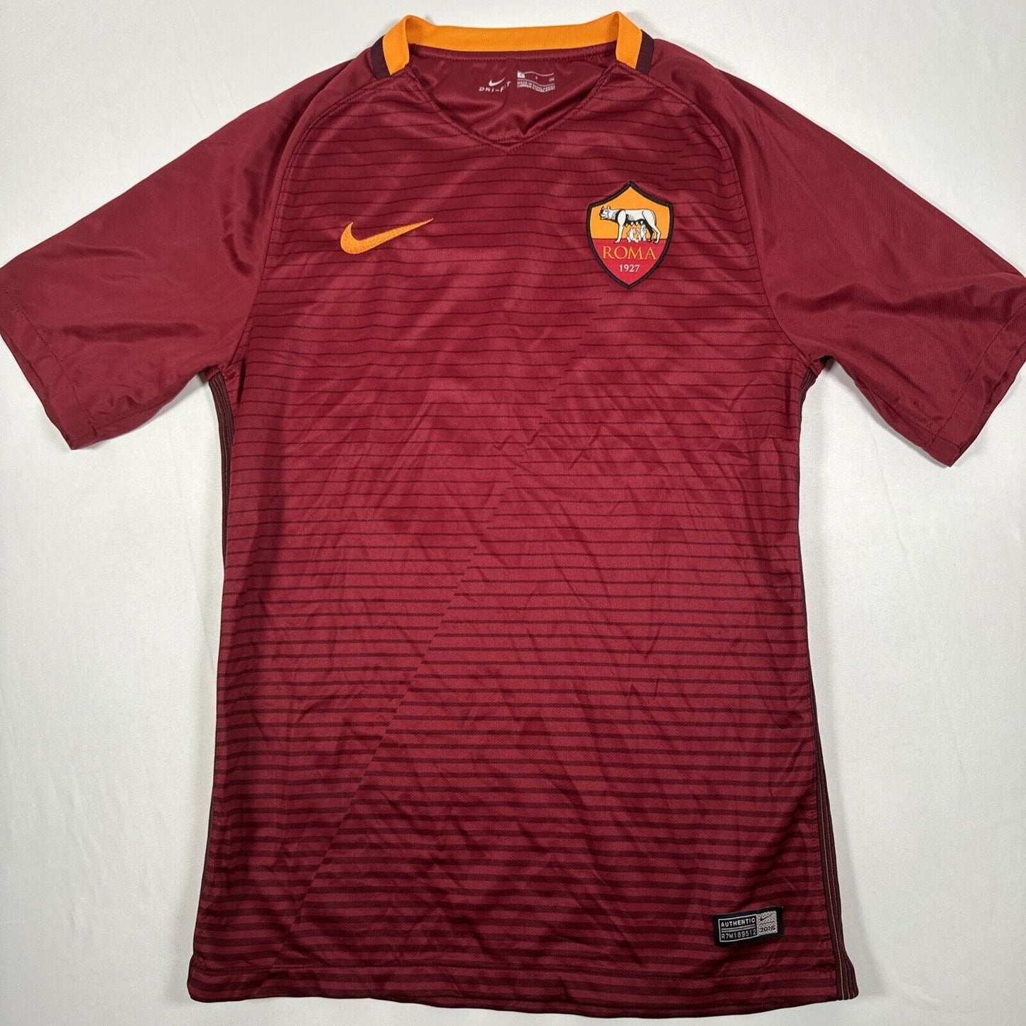 roma 2016 2017 home football shirt men s small2