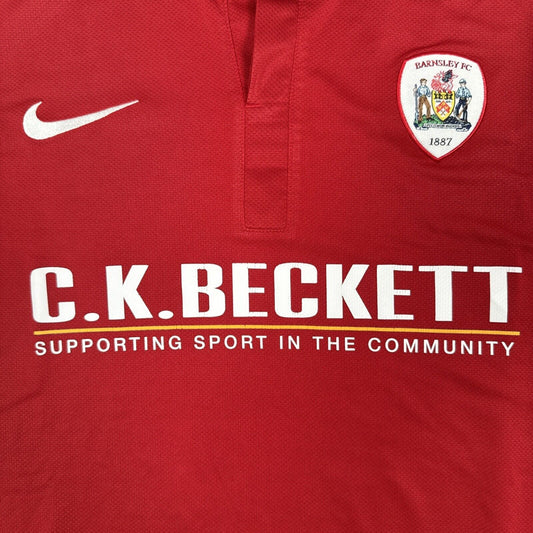 Barnsley 2011/2012 Home Football Shirt Men’s Medium - Football Shirt Kingdom