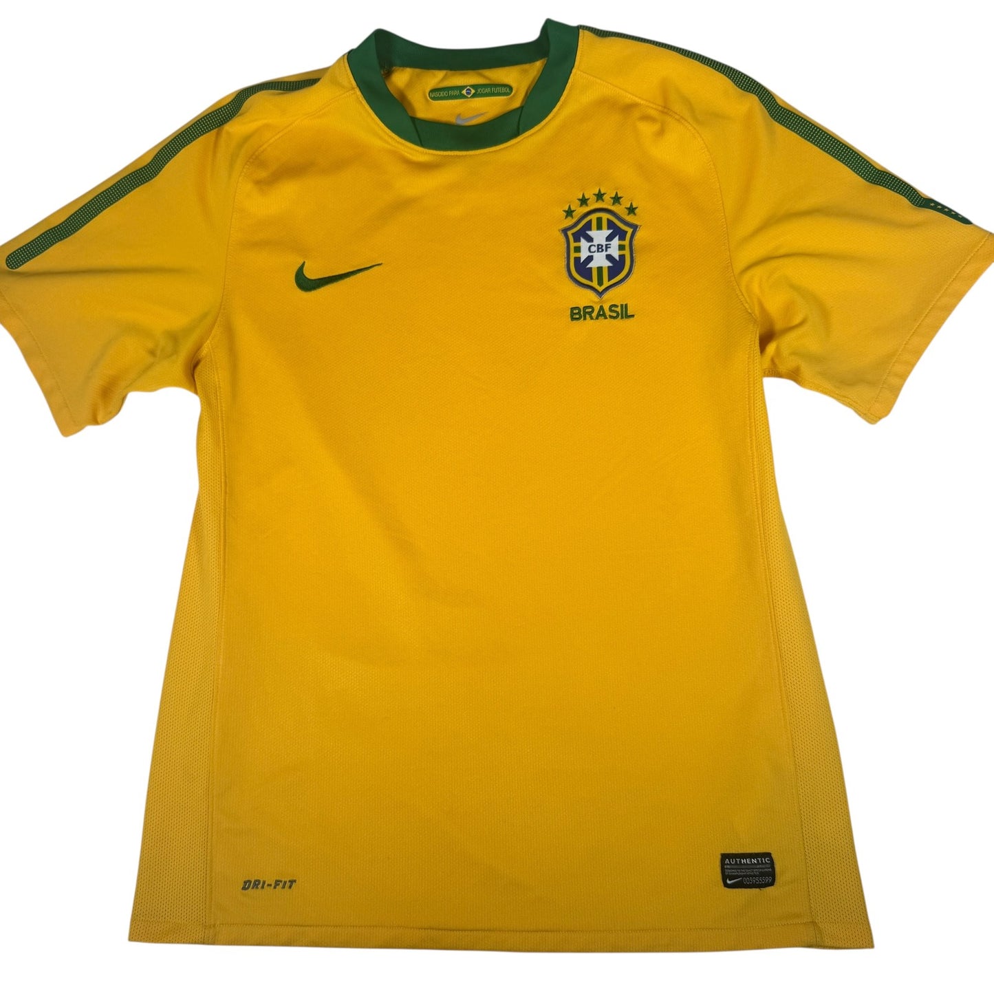Brazil 2010/2011/2012 Home Football Shirt  Medium