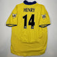 HENRY 10 Arsenal 2003/2004 Away Football Shirt  Medium