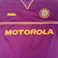 Motherwell 2001/2002 Away Football Shirt  XL
