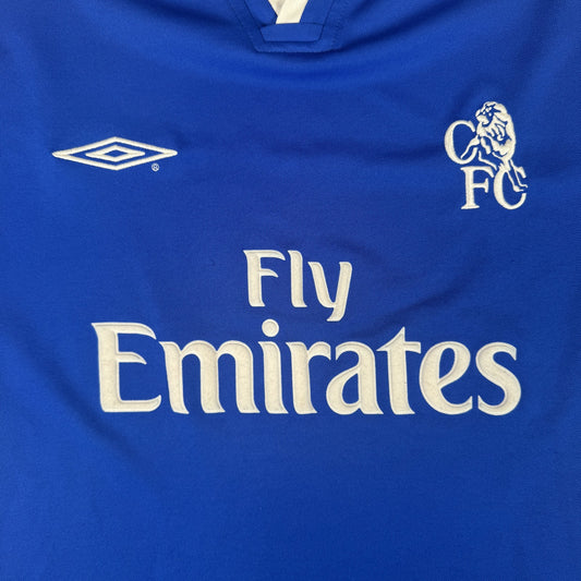 Chelsea 2001/2002/2003 Home Football Shirt  XL