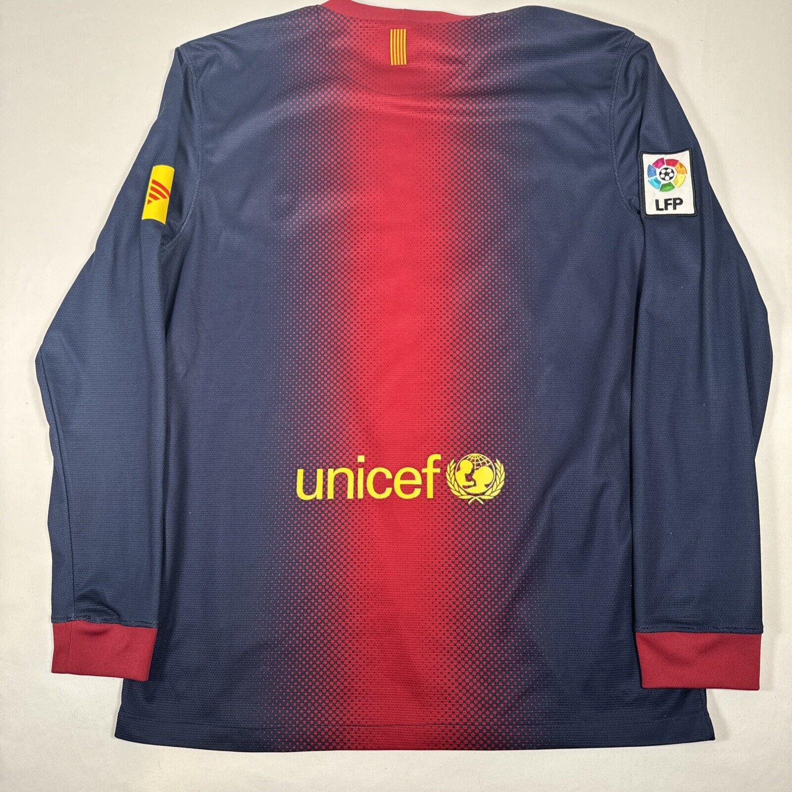 barcelona 2012 2013 home football shirt long sleeve medium3