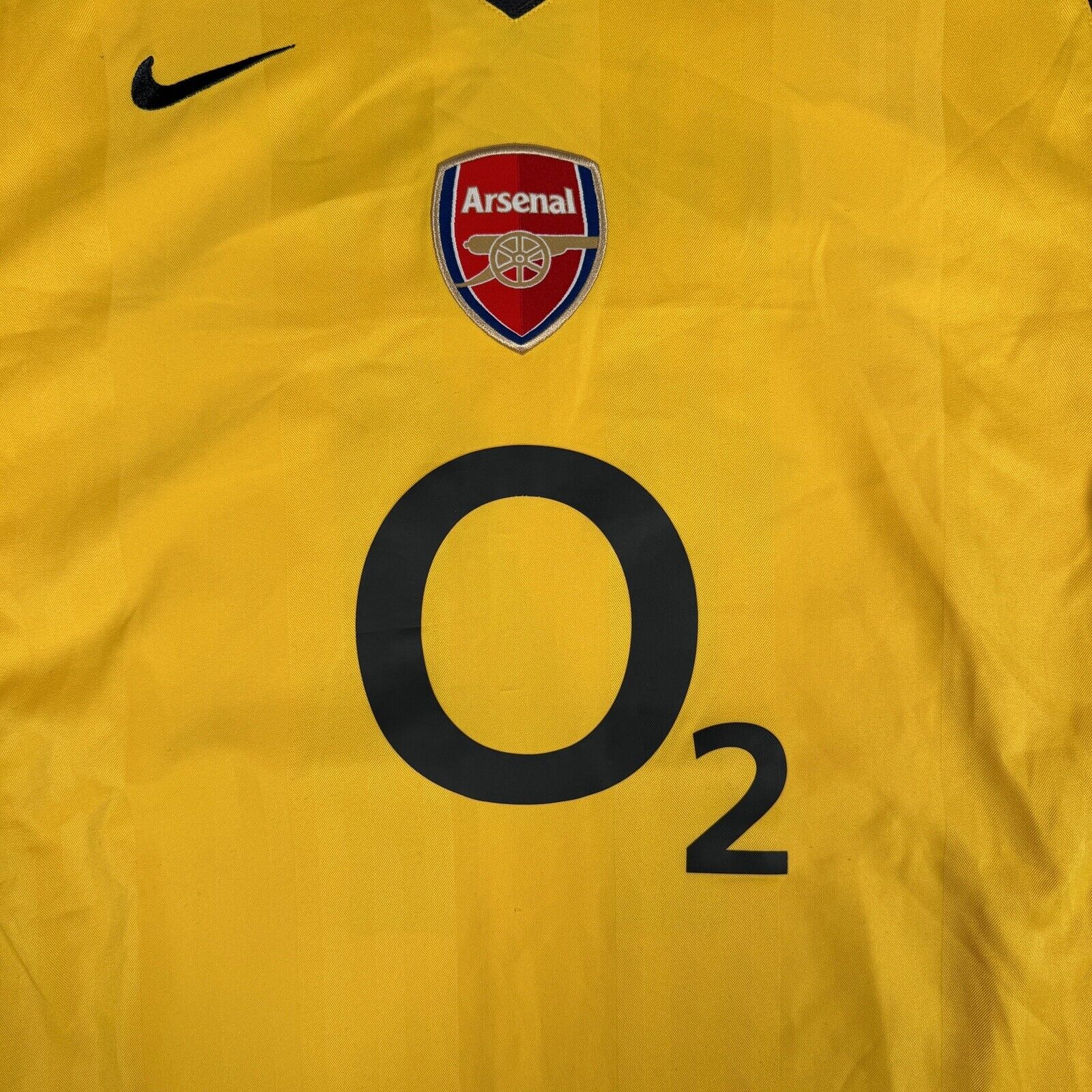 henry 14 arsenal 2005 2006 away football shirt large2
