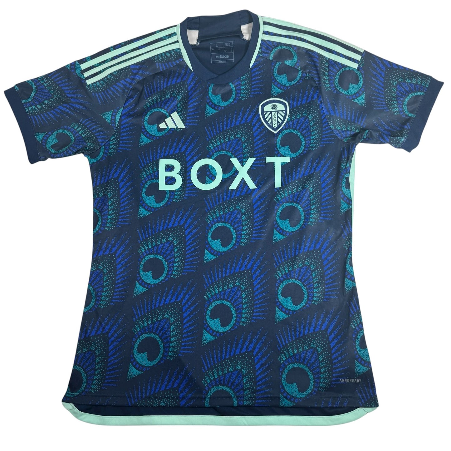 Leeds United 2023/2024 Away Football Shirt  Large