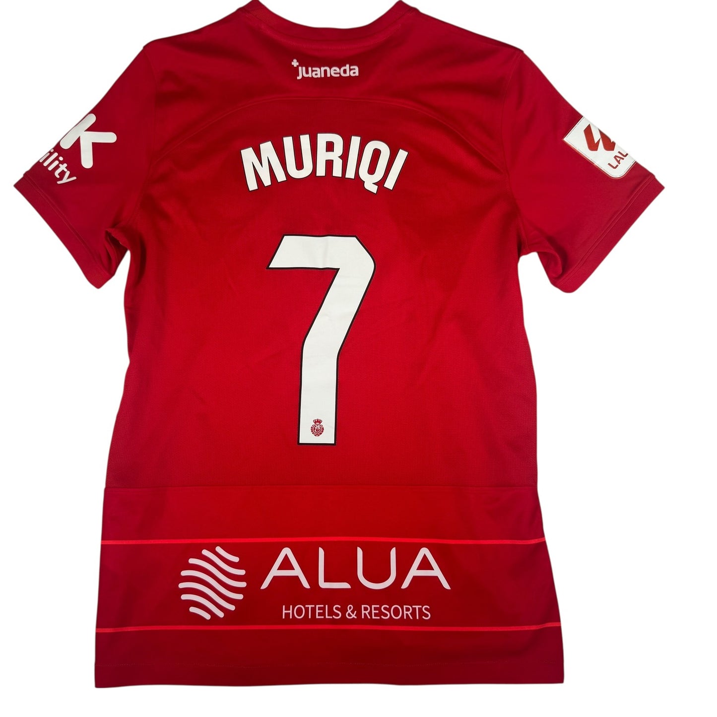 MURIQI 7 RCD Mallorca 2023/2024 Home Football Shirt  Large