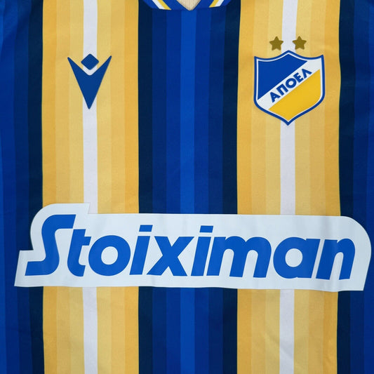 APOEL Nicosia 2023/2024 Home Football Shirt  Men’s Medium - Football Shirt Kingdom