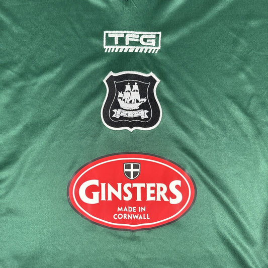 Plymouth Argyle 2003/2004/2005 Home Football Shirt  XL - Football Shirt Kingdom