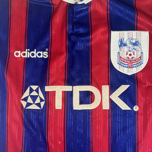 Crystal Palace 1996/1997/1998 Home Football Shirt  Medium