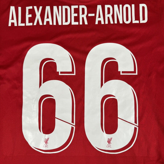 ALEXANDER-ARNOLD 66 Liverpool 2020/2021 Home Football Shirt BNWT Large - Football Shirt Kingdom