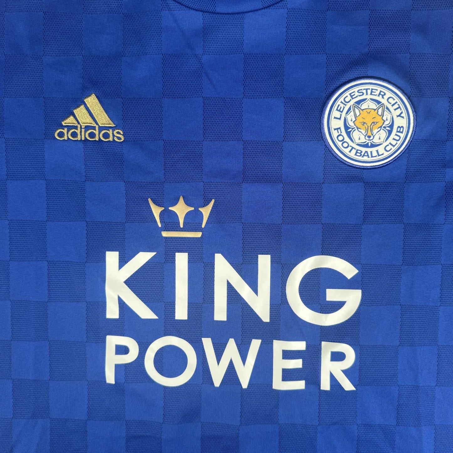 Leicester City 2019/2020 Home Football Shirt  Large