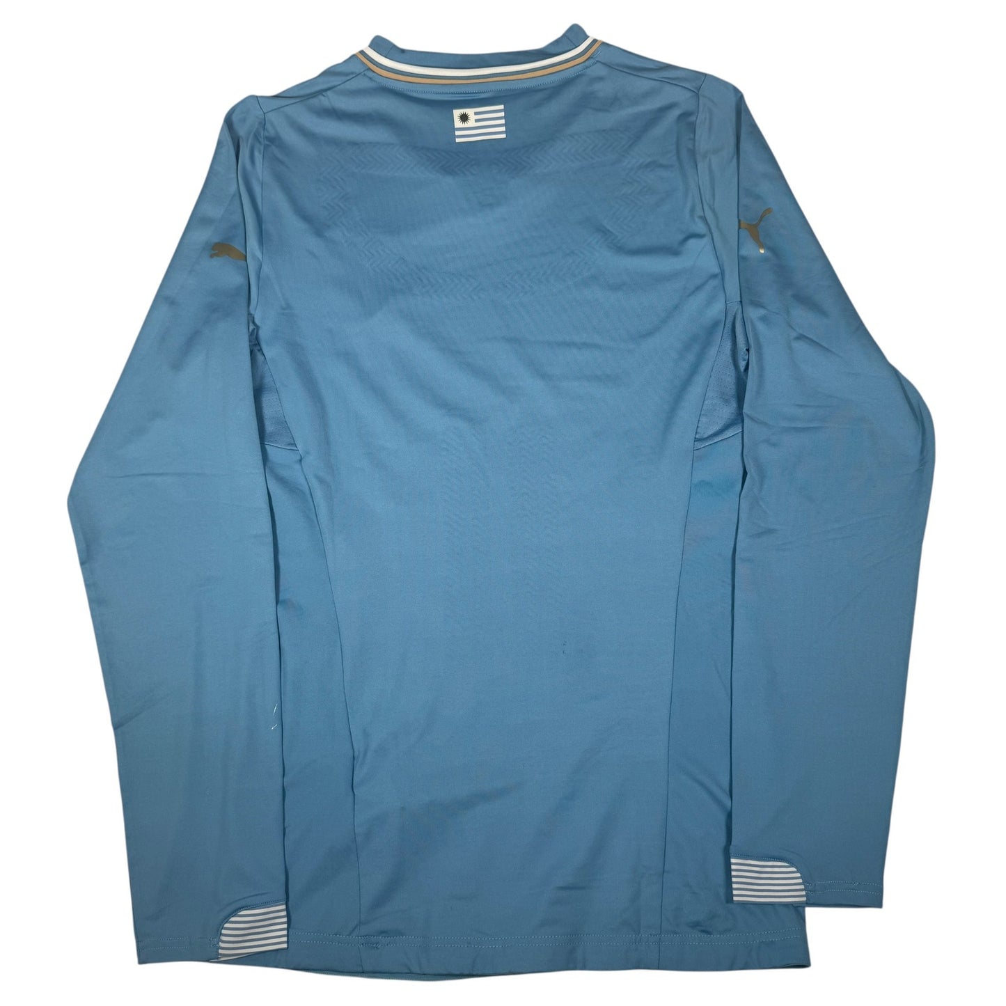 Uruguay 2014/2015 Home Long Sleeve Player Football Shirt  XXL 2XL