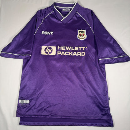 CAMPBELL 23 Tottenham Hotspur 1998/ 1999 Away Football Shirt Large — full front view