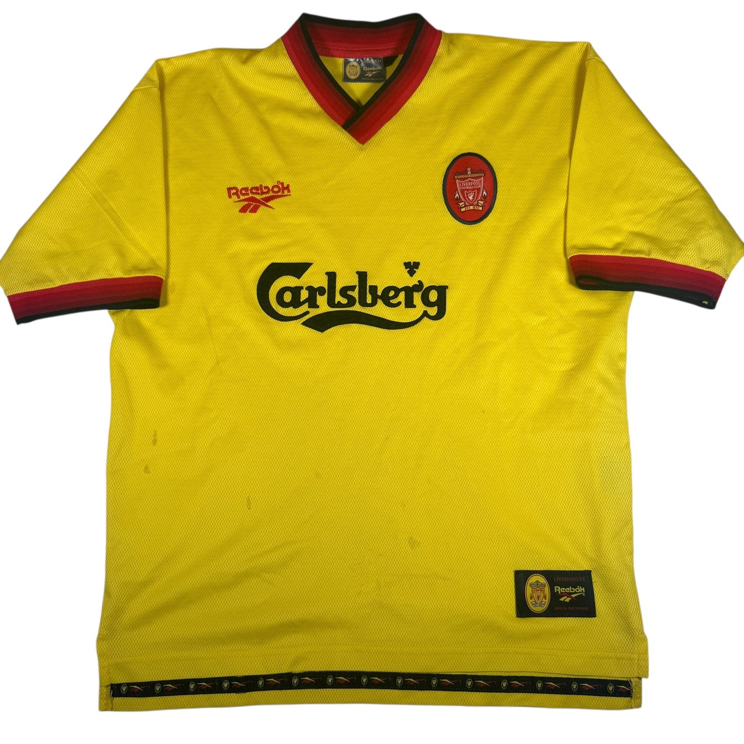 Liverpool 1997/1998/1999 Away Third Football Shirt  Large