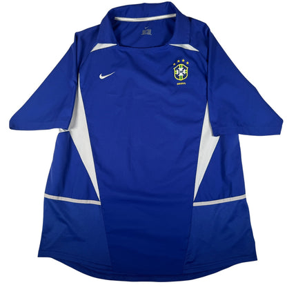 Brazil 2002/2003/2004 Away Football Shirt  XL