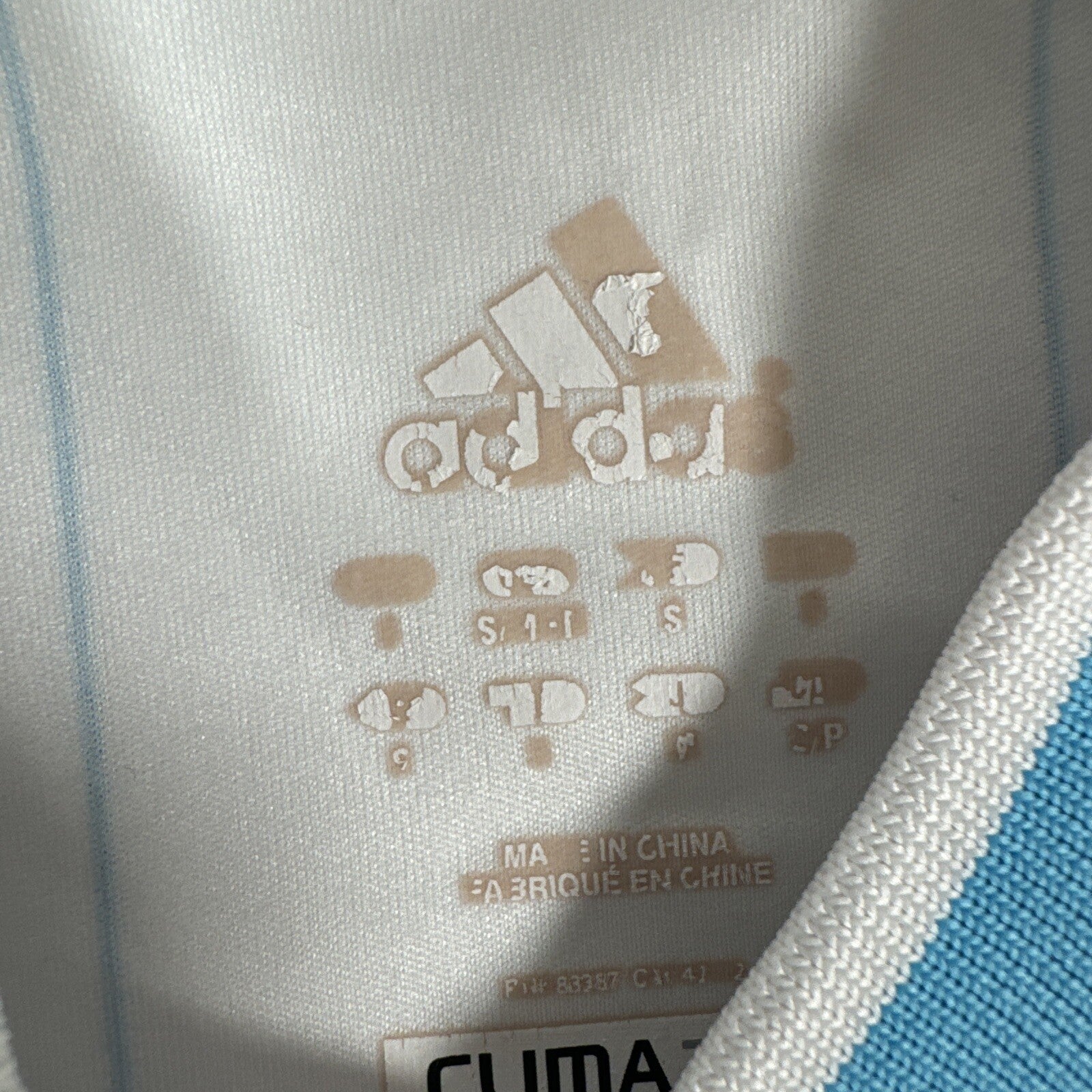 olympique marseille 2009 2010 home football shirt small6