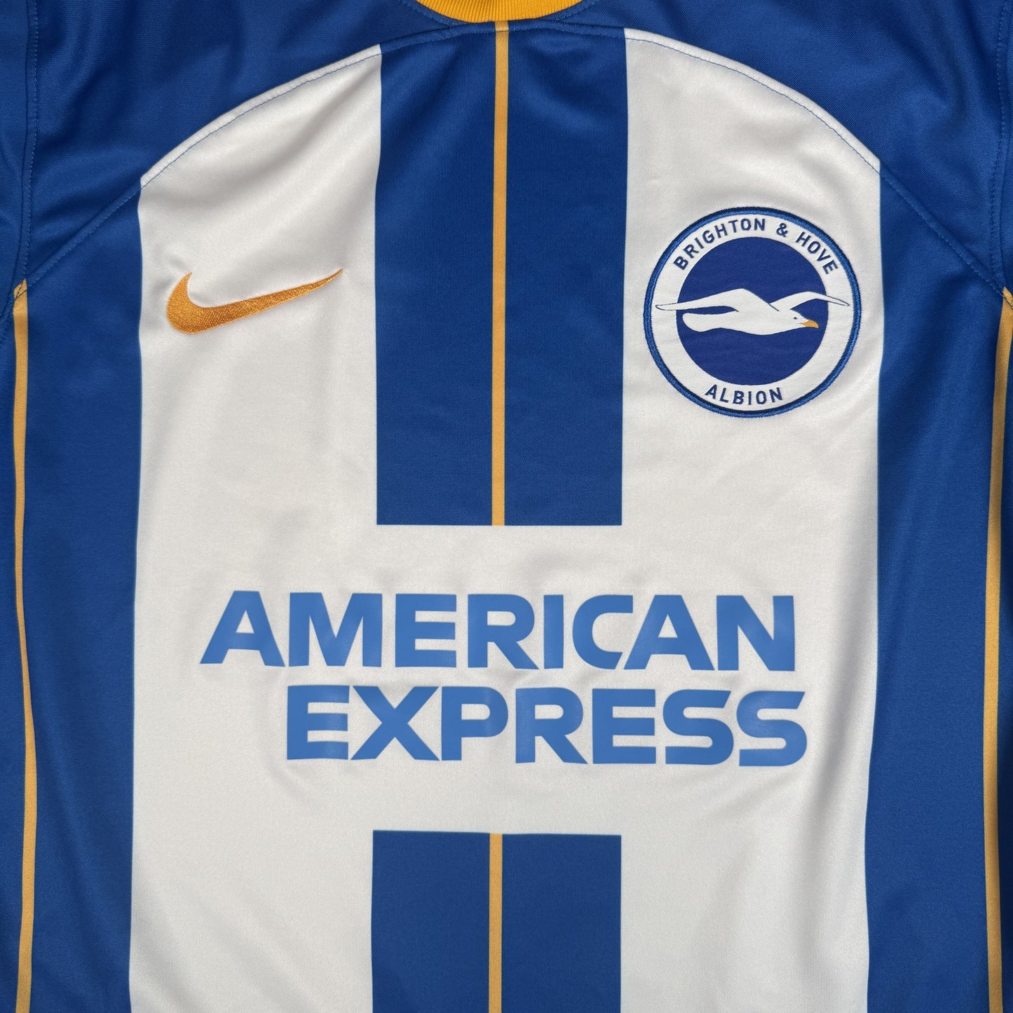 Brighton & Hove Albion 2022/2023 Home Football Shirt  Large