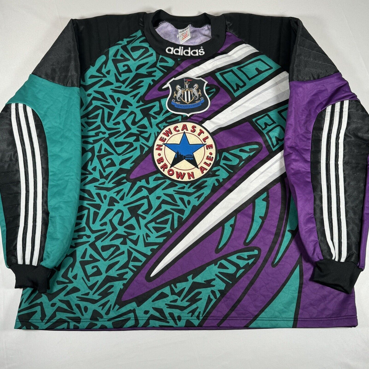 newcastle united 1995 1996 goalkeeper football shirt xxl 2xl2