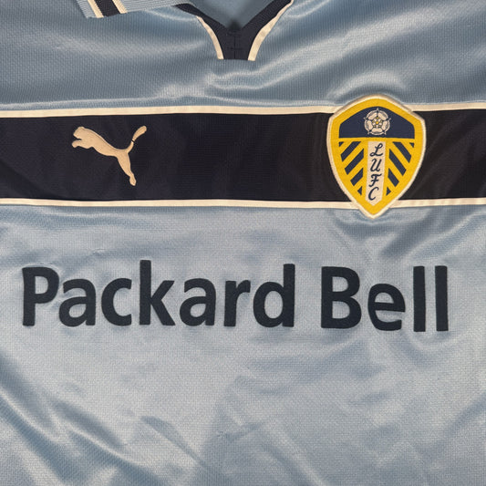 Leeds United 1999/2000 Away Football Shirt  Small
