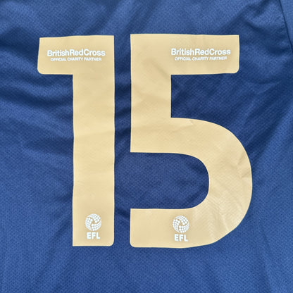 Port Vale 2023/2024 Away Football Shirt Men’s Small — back close-up