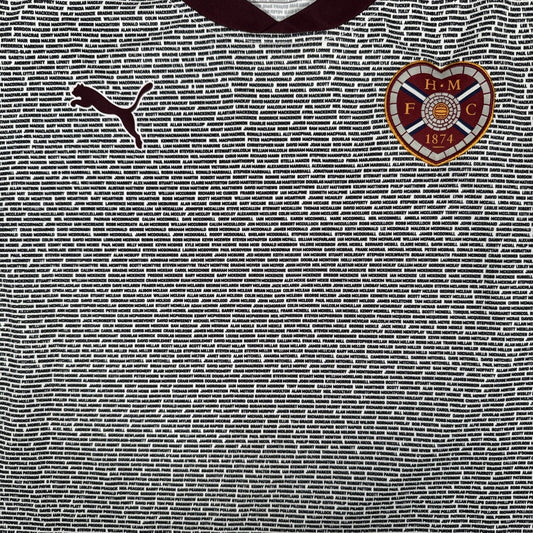 Hearts Heart Of Midlothian 2015/2016 Foundation Tribute Football Shirt 2XL XXL - Football Shirt Kingdom