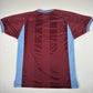 Official Aston Villa 1980s Scoredraw Home Football Shirt  Men’s Medium