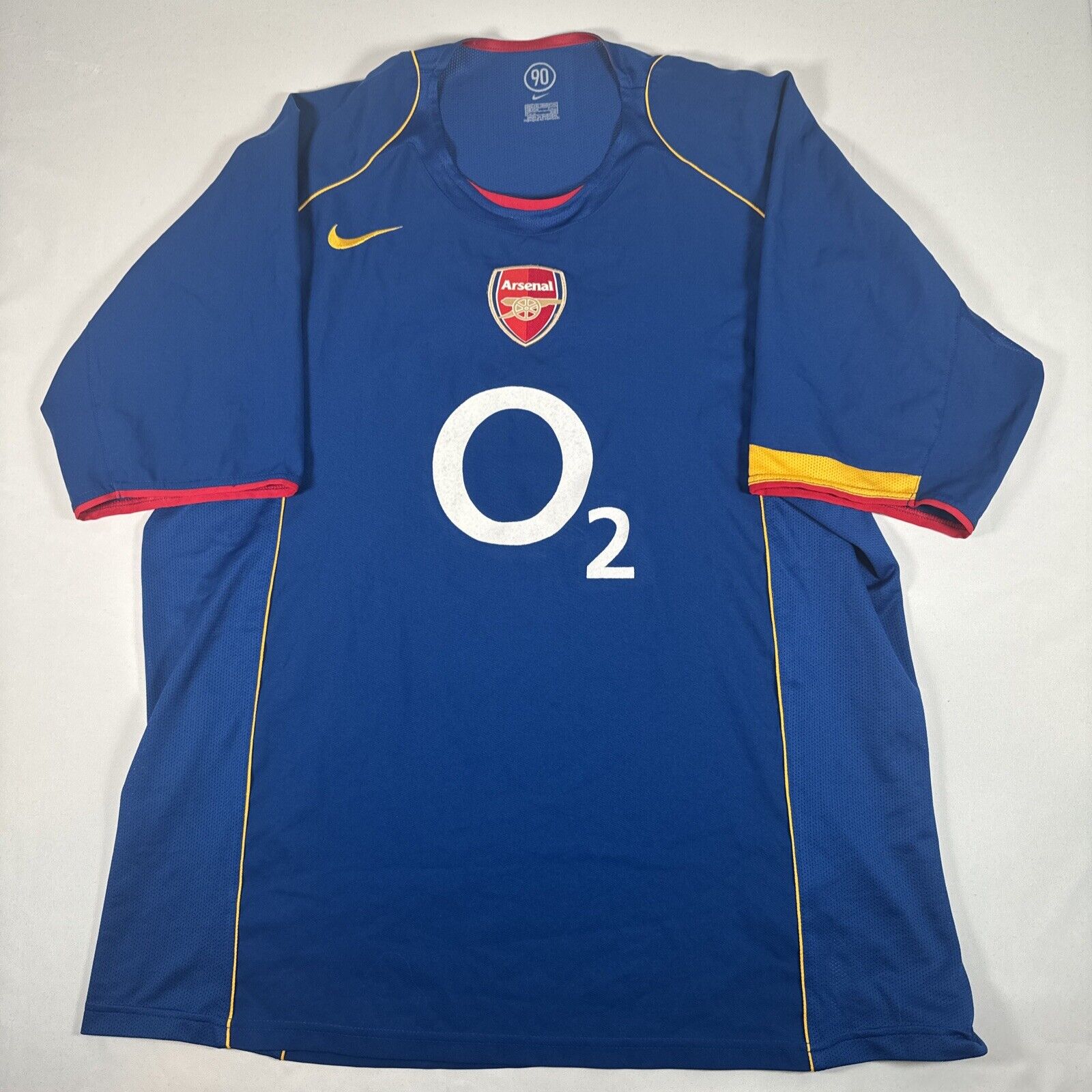 arsenal 2004 2005 2006 away third football shirt xxl 2xl2